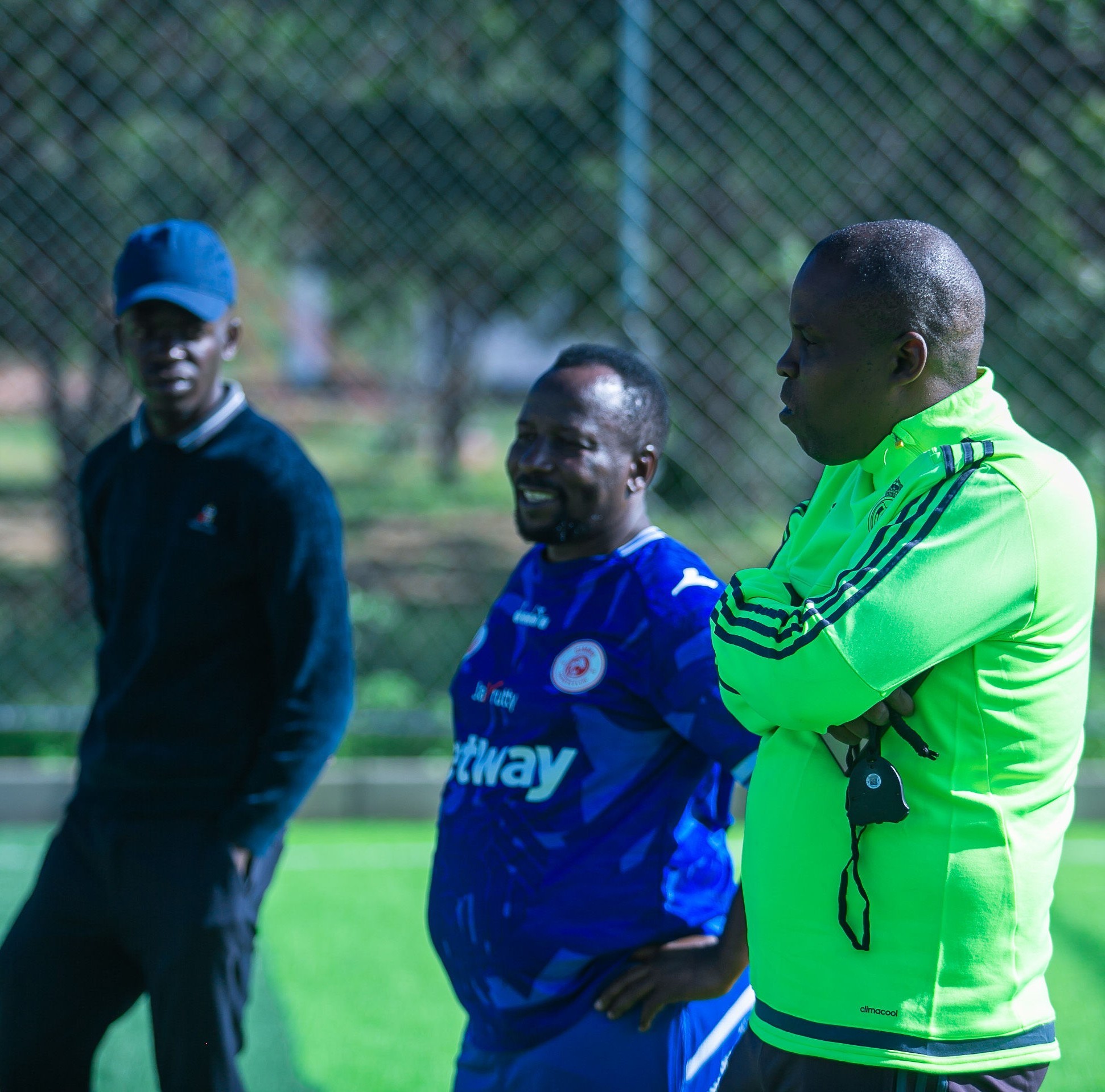 ZCFA youth football training session