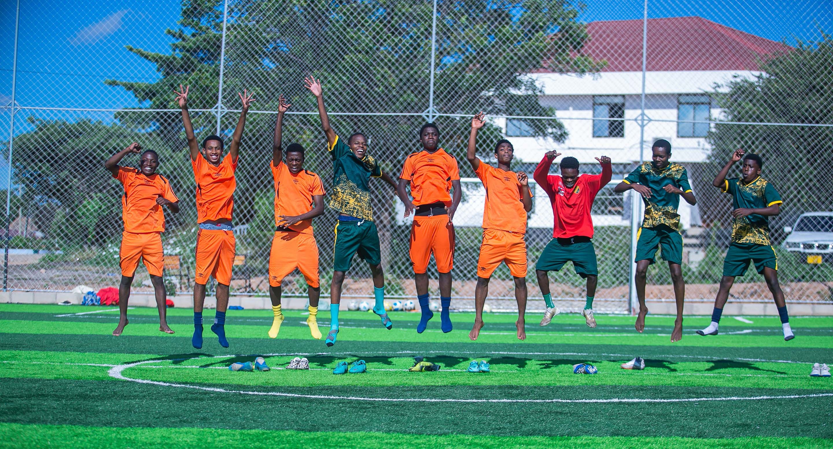 ZCFA academy players training